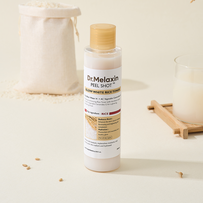 DR.MELAXIN Peel Shot White Rice Toner