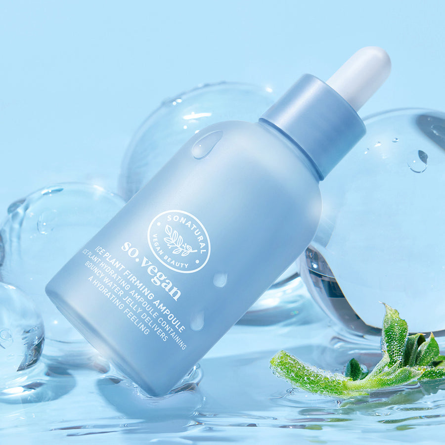 SO NATURAL Water Tok Ice Jelly Iceplant Firming Ampoule 55ml