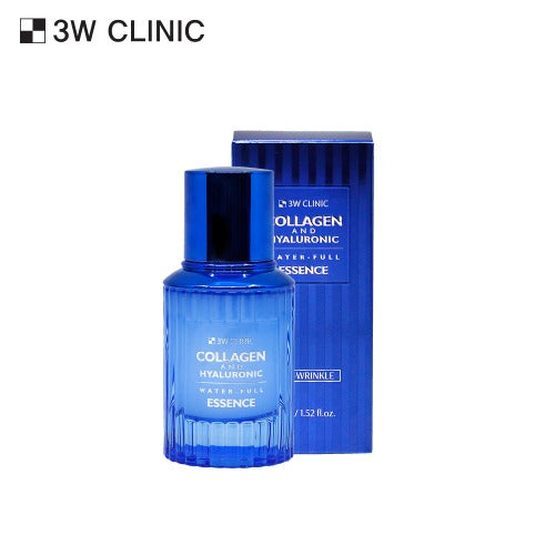 3W CLINIC Collagen And Hyaluronic Water-Full Essence 45ml disponible sur Ma petite Coree, ton Eshop 100% K-beauty en direct de Seoul