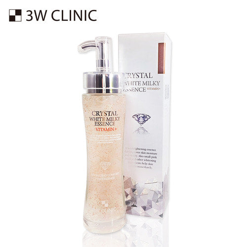 3W CLINIC Crystal White Milky Essence 150ml disponible sur Ma petite Coree, ton Eshop 100% K-beauty en direct de Seoul