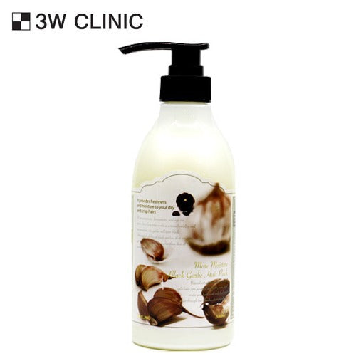 3W CLINIC More Moisture Black Garlic Shampoo 500ml disponible sur Ma petite Coree, ton Eshop 100% K-beauty en direct de Seoul