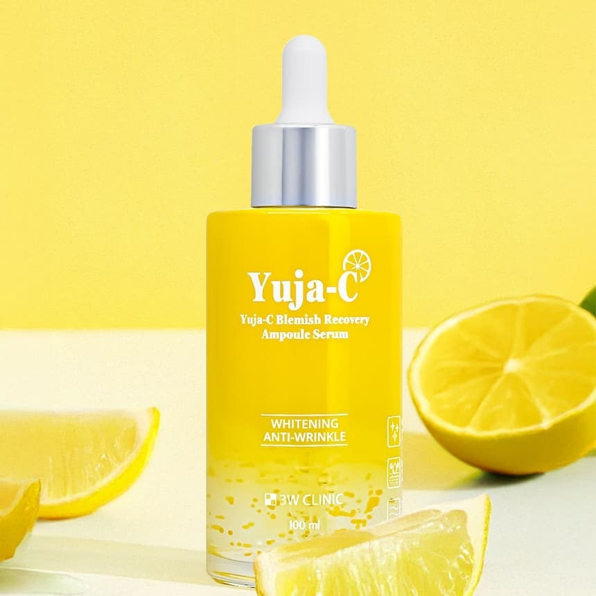 3W CLINIC Yuja C Blemish Recovery Ampoule Serum 100ml