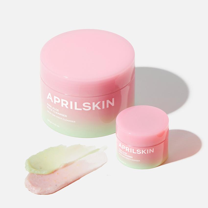 APRILSKIN Pink Aloe Meringue Soap Travel Size - 15g