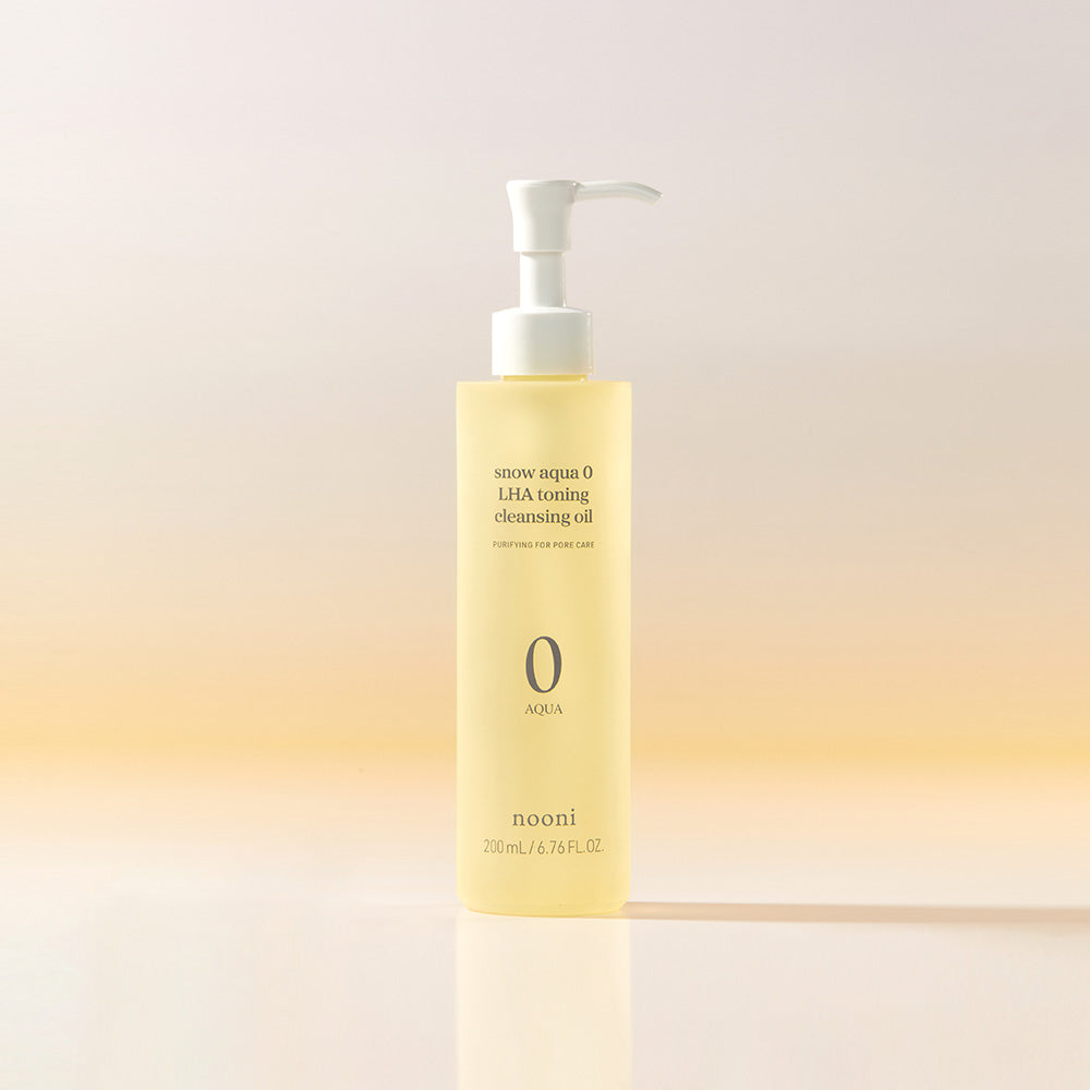 NOONI Snow Aqua Zero LHA Toning Cleansing Oil 200ml