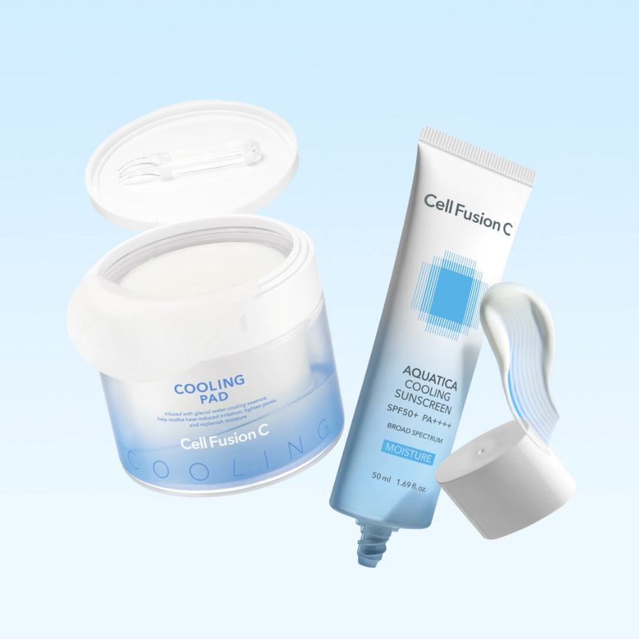 CELLFUSIONC Post Alpha Cooling and Aqua SET Pad 50ml