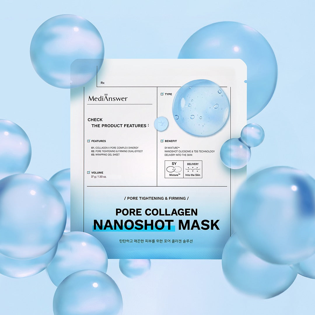 MEDIANSWER Pore Collagen Mask 5p
