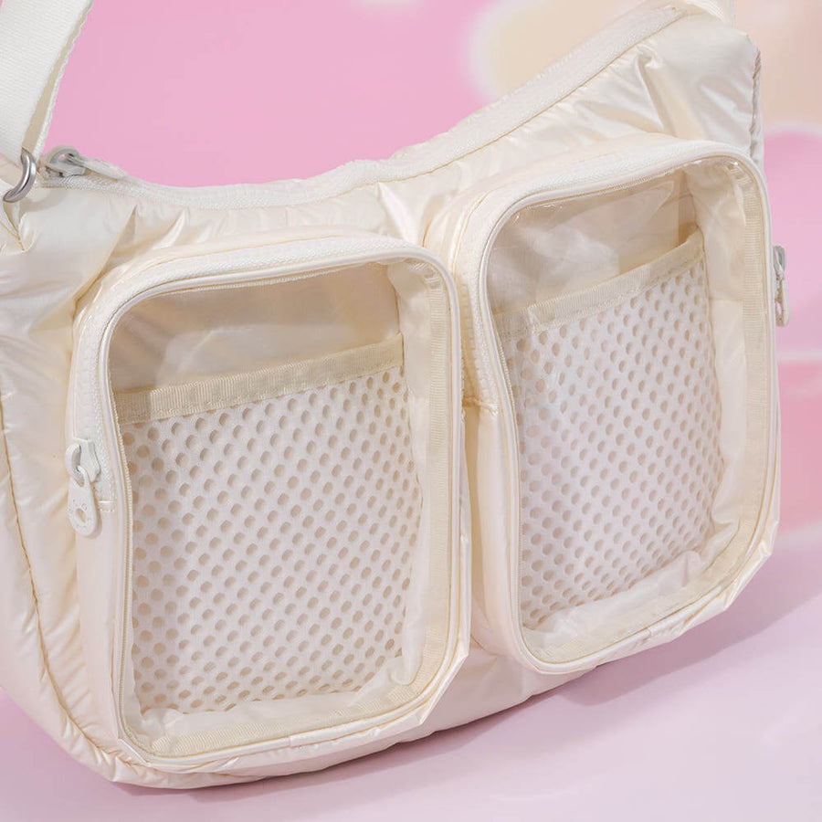 BT21 CLEAR POCKET MULTI CROSSBODY BAG BEYOND THE JOURNEY COLOR POP