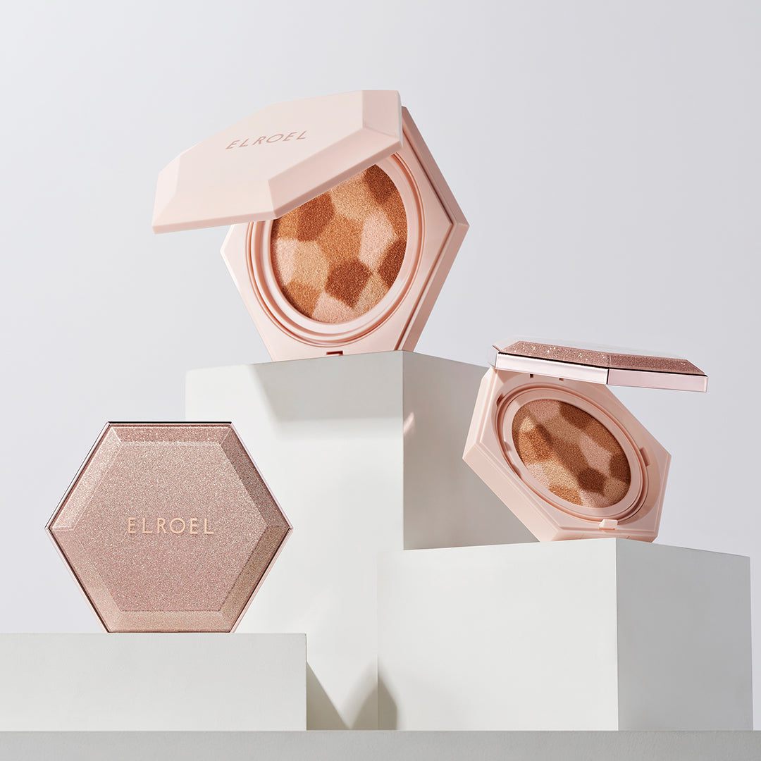 ELROEL Blending Compact Cushion Pink - cushion coréen