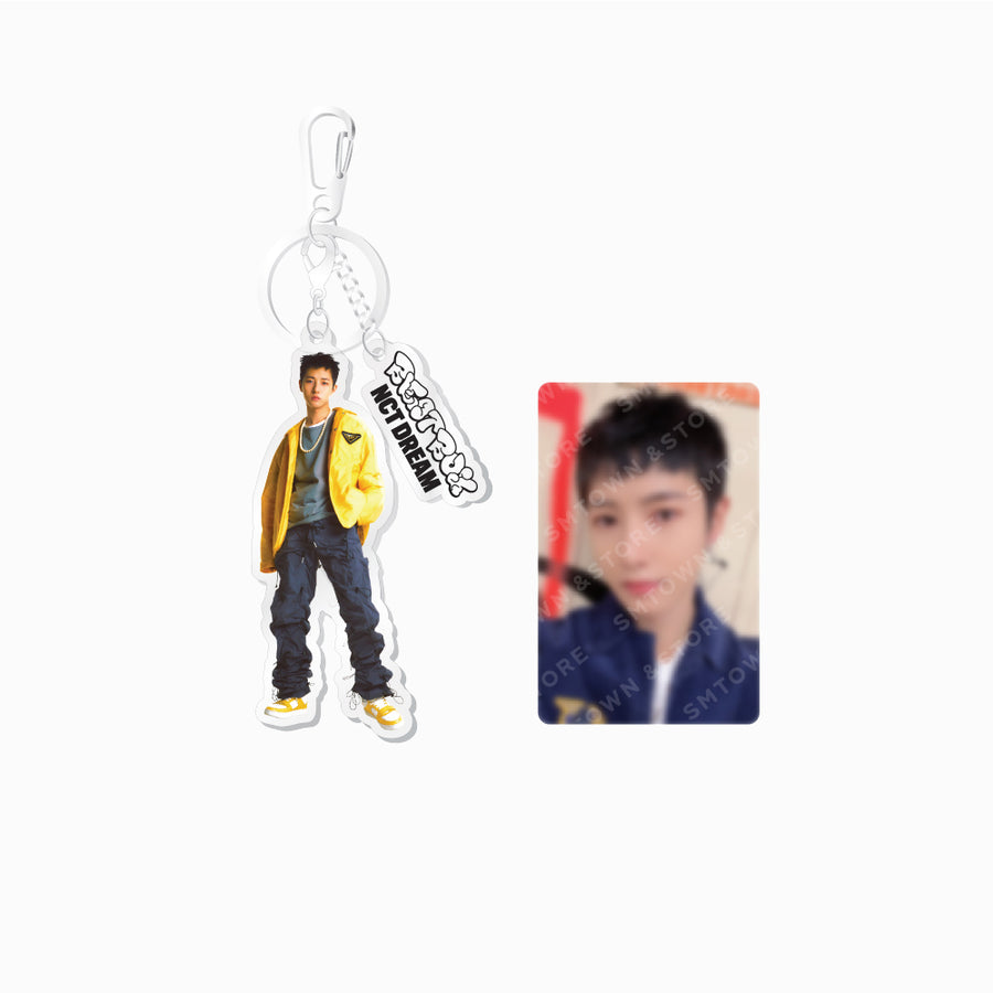 NCT DREAM Beatbox Ensemble Schlüsselanhänger aus Acryl + Photocard