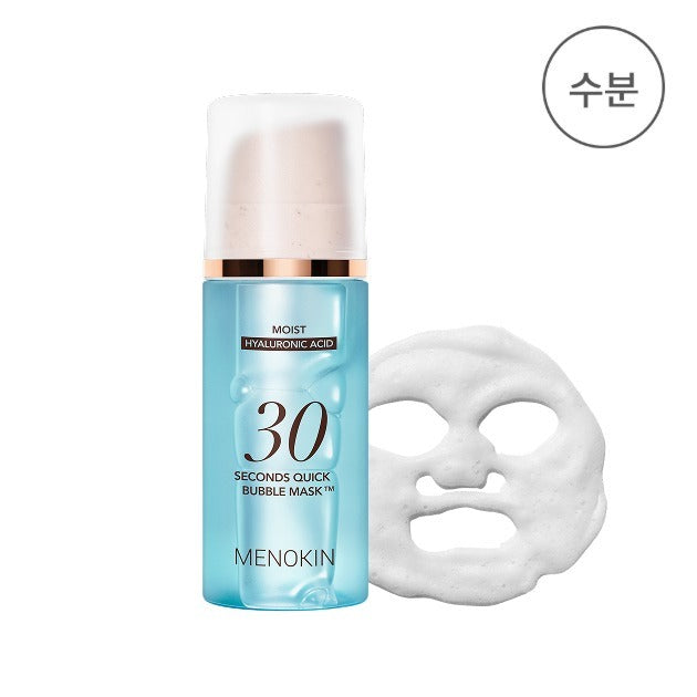 MENOKIN 30 Secondes Quick Bubble Mask Moist 100 ml