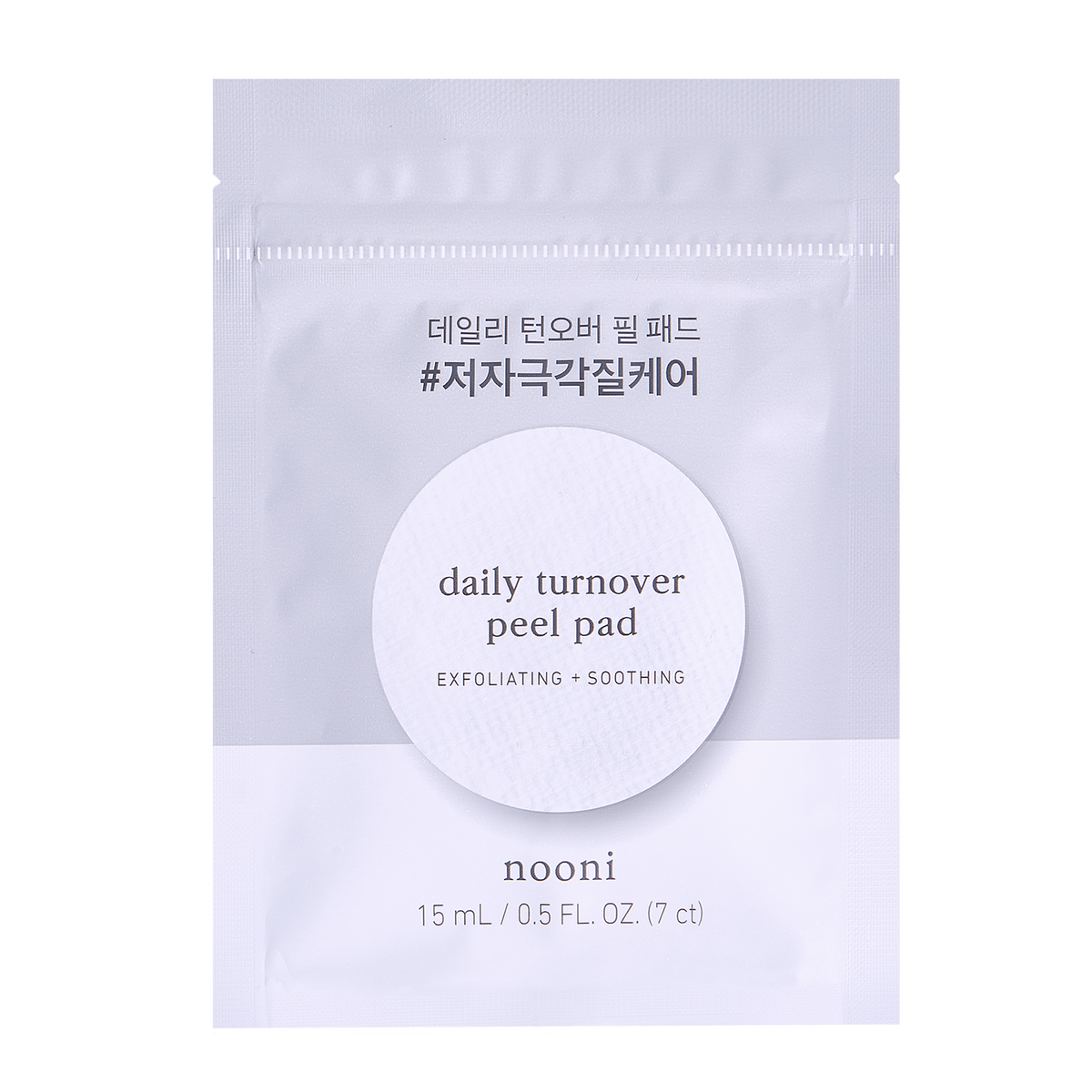 NOONI Turnover Peeling Toner Pad Mini 7 Pads