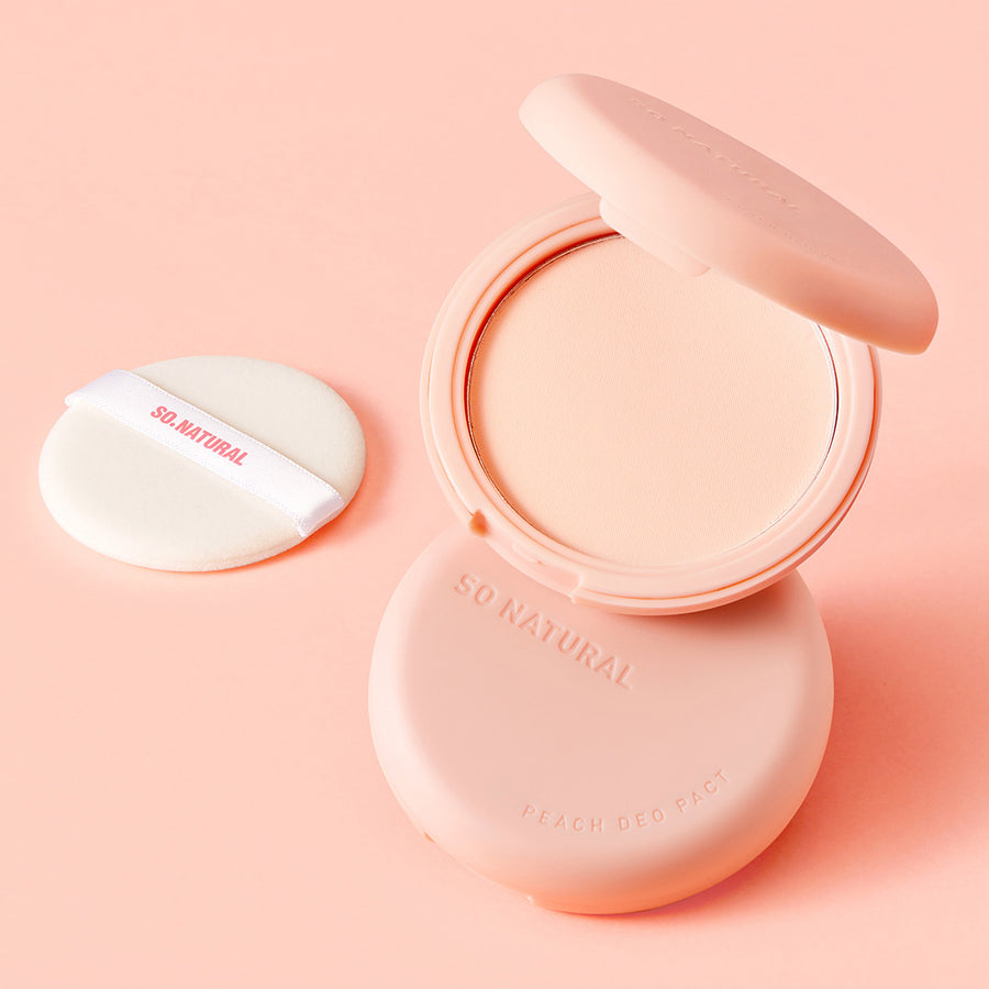SO NATURAL Peach Deo Underarm Pact 10g