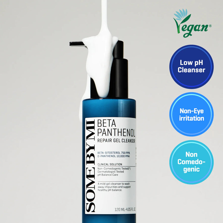 SOME BY MI Beta Panthenol Repair Gel Cleanser 120ml
