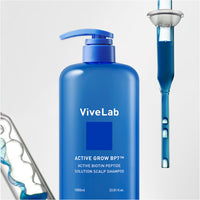 VIVELAB Active Biotin Peptide Solution Scalp Shampoo 1L - shampoing coréen, vue 5