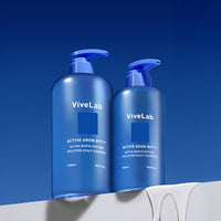 VIVELAB Active Biotin Peptide Solution Scalp Shampoo 550ml - shampoing coréen, vue 3