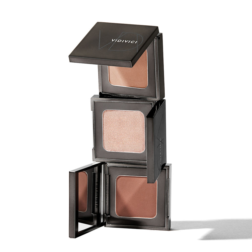 VIDIVICI Single Eye Shadow de la marque VIDIVICI, présentée en palette maquillage sur fond blanc, maquillage yeux
