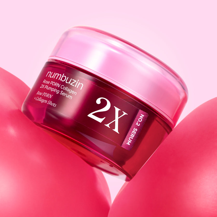 NUMBUZIN No.2 2X Rose PDRN Collagen Plumping Serum