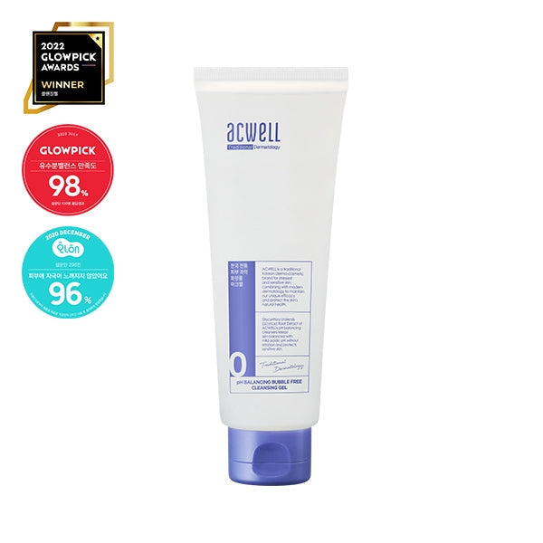 ACWELL Ph Balancing Bubble Free Cleansing Gel 160ml disponible sur Ma petite Coree, ton Eshop 100% K-beauty en direct de Seoul