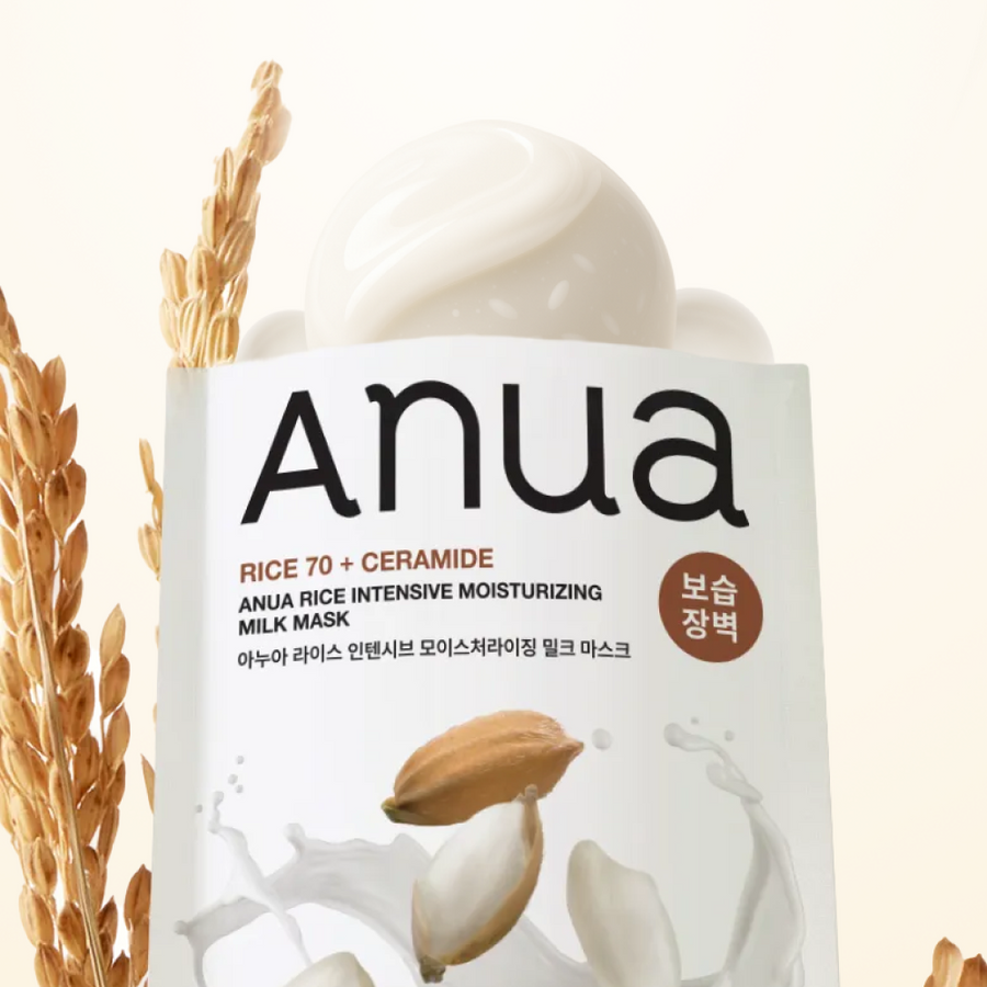 ANUA Rice Intensive Moisturizing Milk Mask 1 Sheet