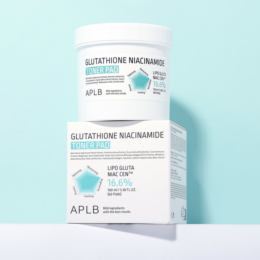 APLB Glutathione Niacinamide Toner Pads 60 pads