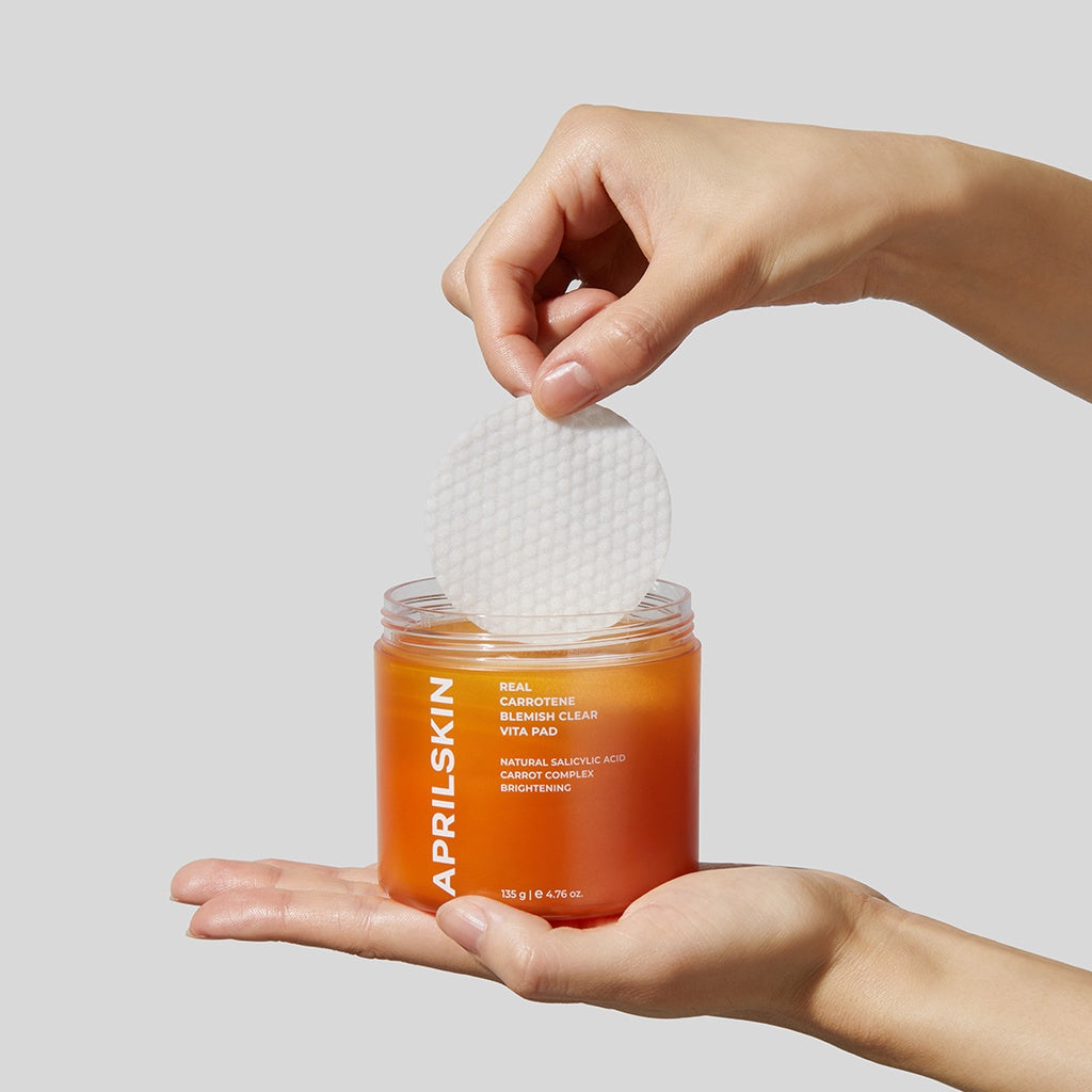 APRIL SKIN Carrotene Clarifying Vita Pad disponible sur Ma petite Coree, ton Eshop 100% K-beauty en direct de Seoul