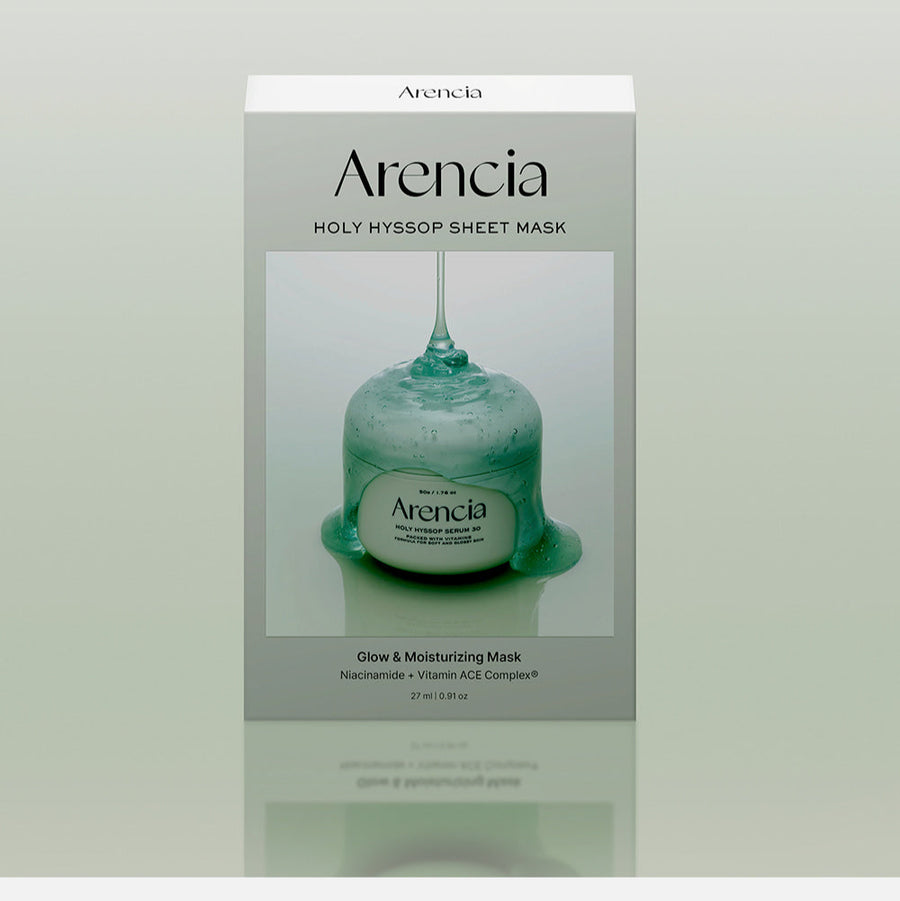 ARENCIA Holy Hyssop Mask Pack (5 piece)