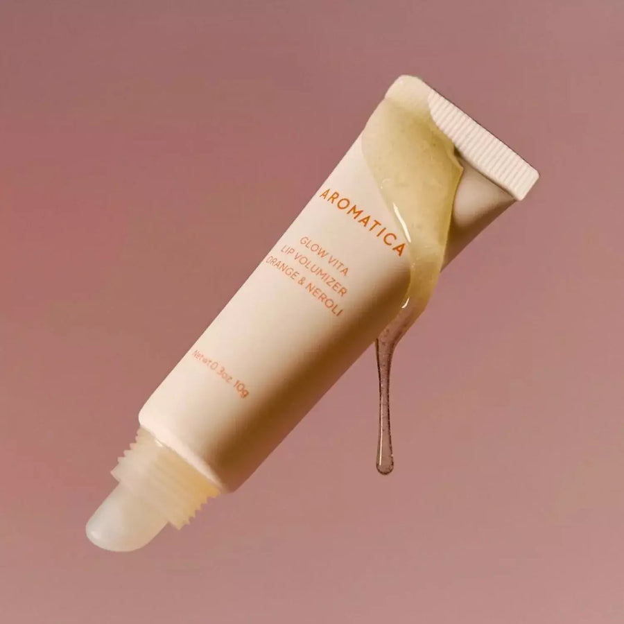 AROMATICA Glow Vita Lip Volumizer Orange & Neroli