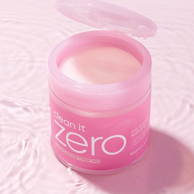 BANILA CO Clean It Zero Pink Hydration Toner Pad 70p 235ml disponible sur Ma petite Coree, ton Eshop 100% K-beauty en direct de Seoul