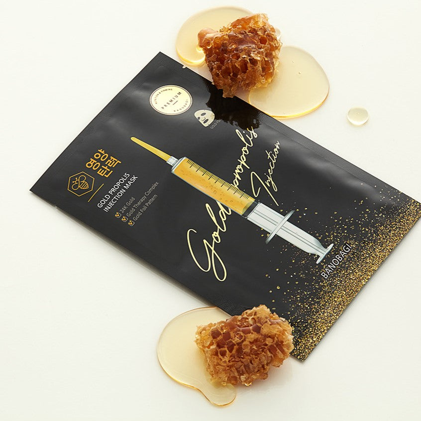 BANOBAGI Gold Propolis Injection Mask disponible sur Ma petite Coree, ton Eshop 100% K-beauty en direct de Seoul