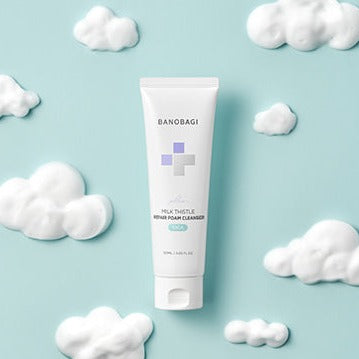 BANOBAGI Milk Thistle Repair Cica Foam Cleanser Plus 120ml disponible sur Ma petite Coree, ton Eshop 100% K-beauty en direct de Seoul