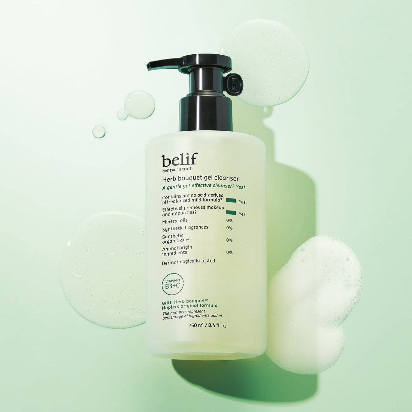 BELIF Herb Bouguet Gel Cleanser 250ml