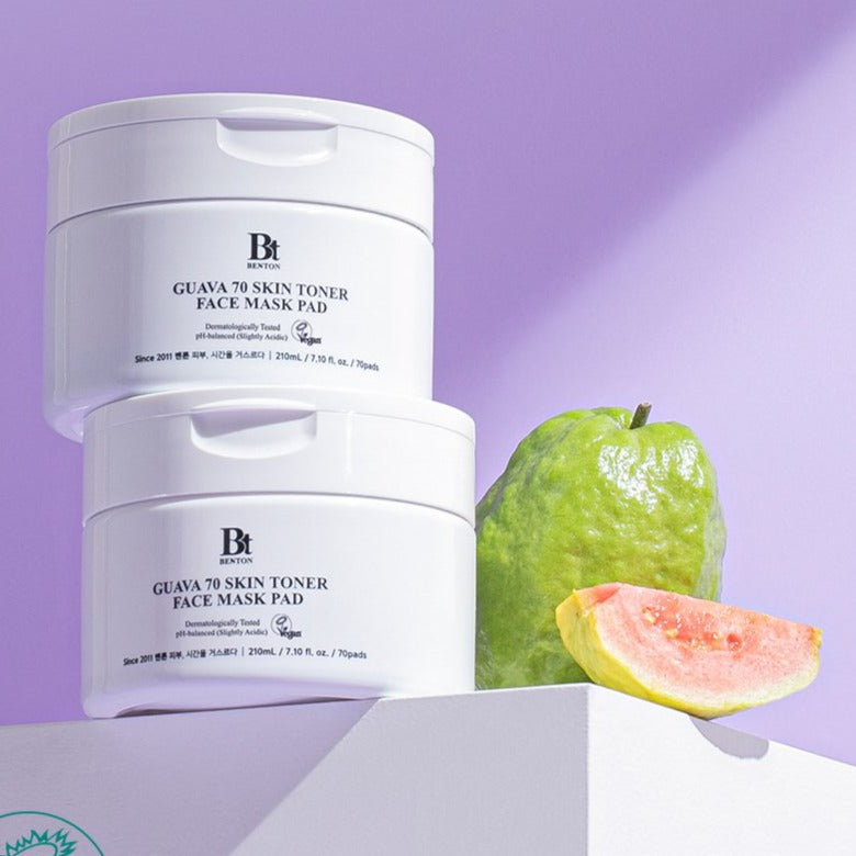 BENTON Guava 70 Skin Toner Face Mask Pad 70p 210ml