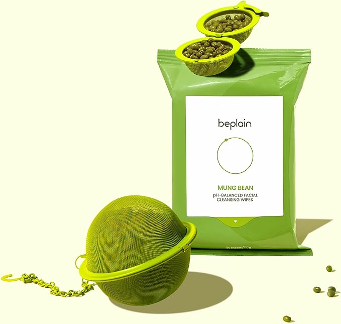 BEPLAIN Green Bean Mild Acid Cleansing Water Tissue 20 Sheets disponible sur Ma petite Coree, ton Eshop 100% K-beauty en direct de Seoul