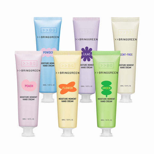 BRINGGREEN Moisture Moment Hand Cream 30ml disponible sur Ma petite Coree, ton Eshop 100% K-beauty en direct de Seoul