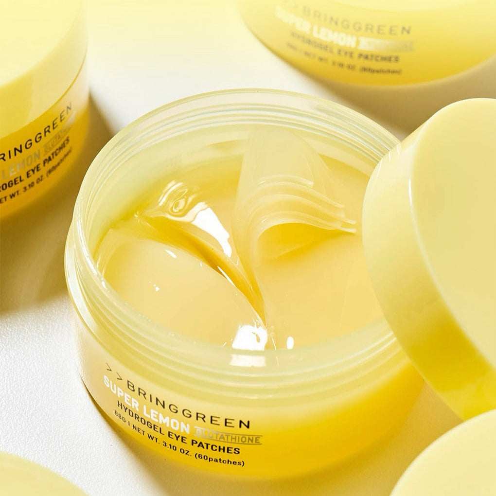 BRINGGREEN Super Lemon Glutathione Hydrogel Eye Patch 60 Sheets