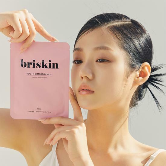 BRISKIN Real Fit Secondskin Mask disponible sur Ma petite Coree, ton Eshop 100% K-beauty en direct de Seoul