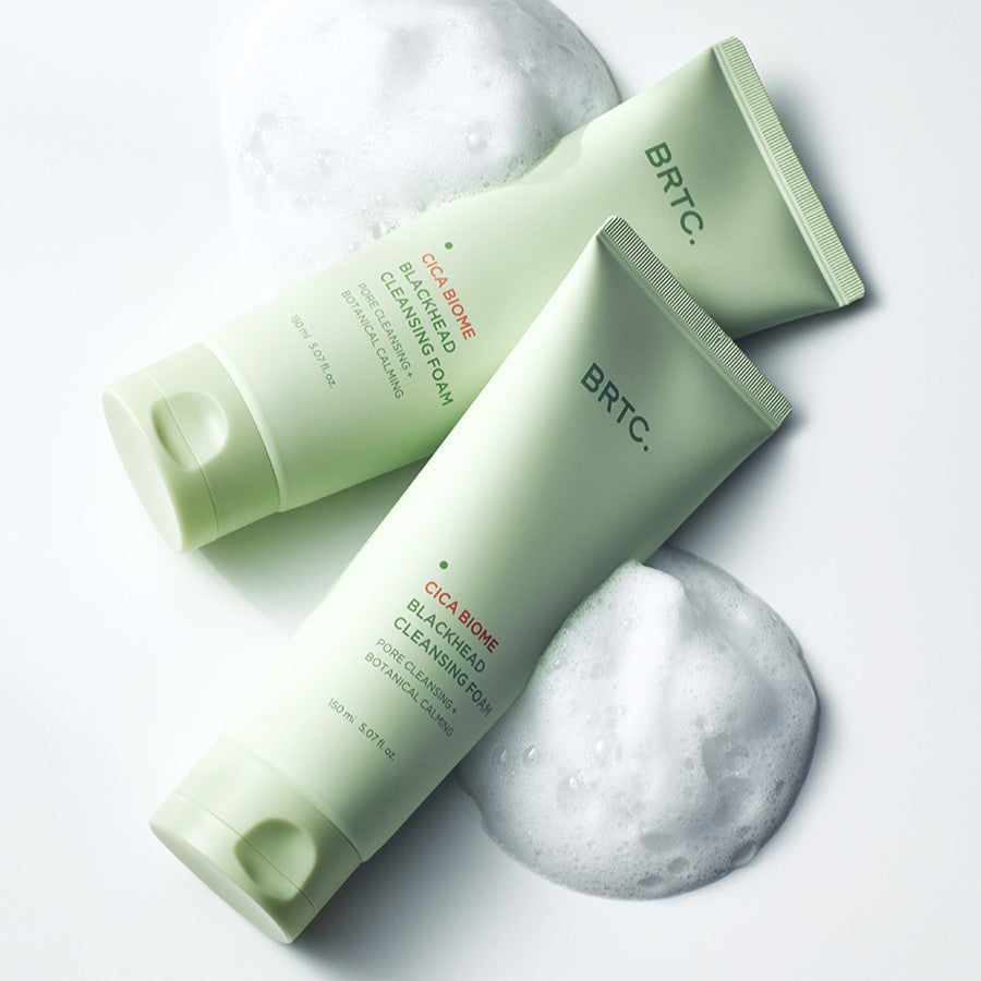 BRTC Cica Biome Blackhead Cleansing Foam 150ml disponible sur Ma petite Coree, ton Eshop 100% K-beauty en direct de Seoul
