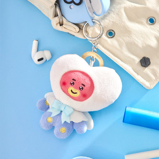 BT21 Angel & Villain Angel Plushy Key Ring disponible sur Ma petite Coree, ton Eshop 100% K-beauty en direct de Seoul
