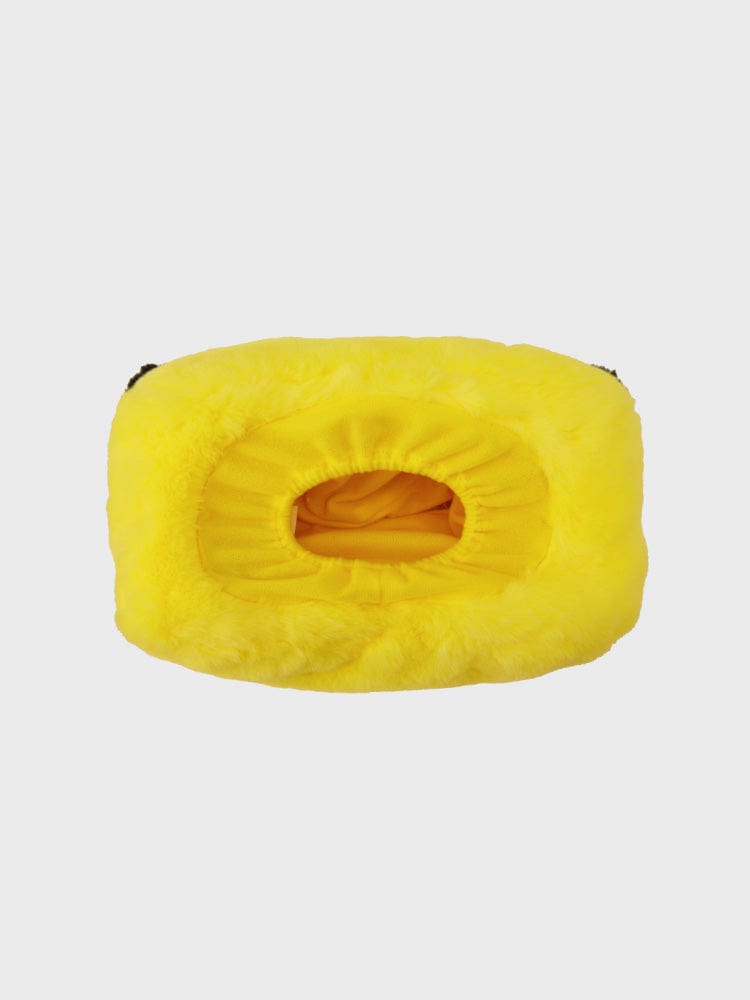BT21 CHIMMY PLUSH TISSUE HOLDER COZY HOME peluche porte-mouchoirs jaune LINE FRIENDS sur fond clair, design CHIMMY