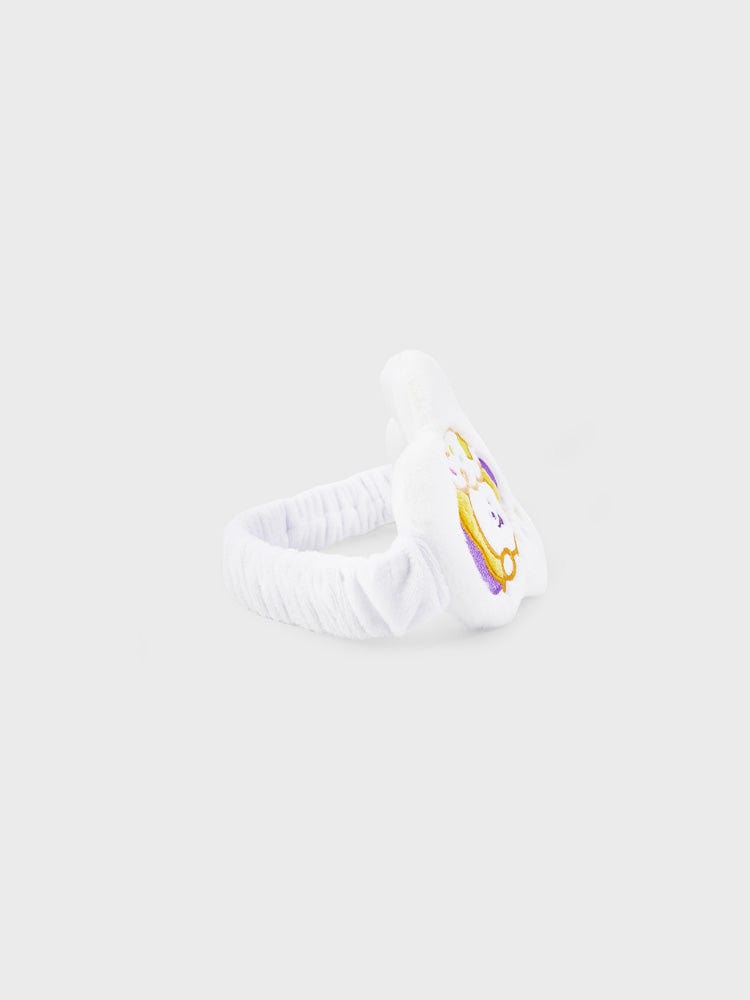 BT21 CHIMMY SLEEP SHADE ON THE CLOUD EDITION : masque/rideau CHIMMY sur fond clair, ambiance kawaii LINE FRIENDS, officiel.