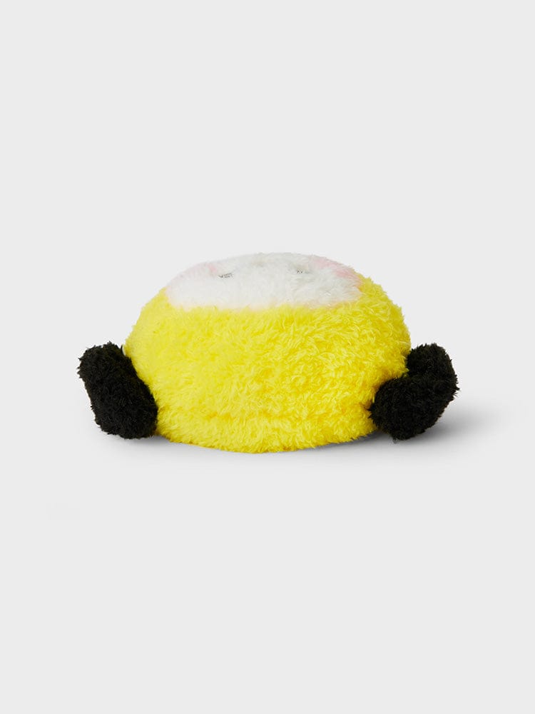 BT21 CHIMMY minini HANDHELD MIRROR GLITTER EDITION LINE FRIENDS : petit chiot jaune à pattes noires, miroir scintillant kawaii