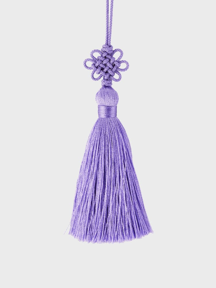 BT21 COOKY BABY MIRROR KEYRING K-EDITION ver.2 : porte-clés officiel LINE FRIENDS avec pompon violet, accessoire fan K-pop