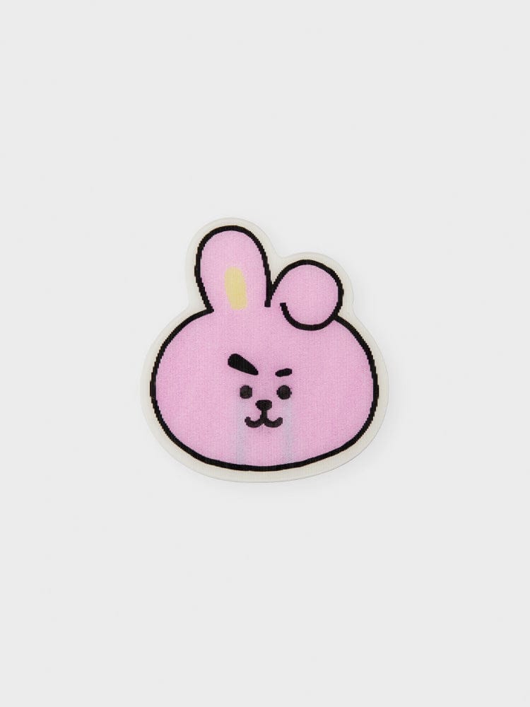 BT21 COOKY LENTICULAR 3D MAGNET 2024 SEASON'S GREETINGS : magnet lenticulaire COOKY sur fond clair LINE FRIENDS