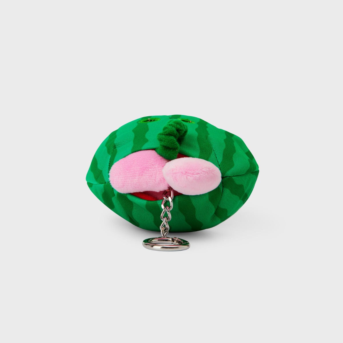 BT21 COOKY SUMMER LANE BODY BAG CHARM LINE FRIENDS : porte-clés COOKY sur fond clair, charm en forme d’accessoire vert.