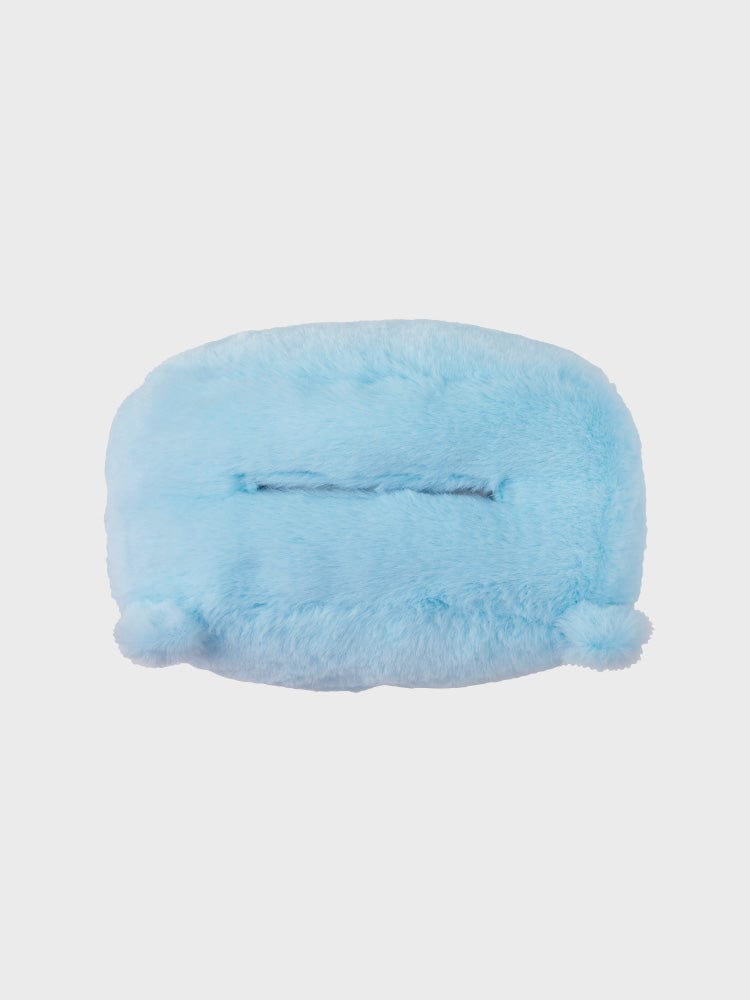 BT21 KOYA PLUSH TISSUE HOLDER COZY HOME : peluche koala LINE FRIENDS bleue, coussin tissu pour chambre