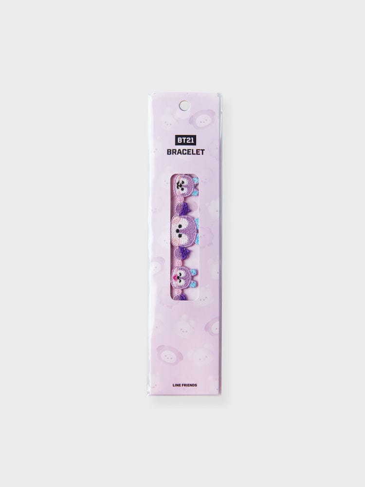 BT21 MANG BRACELET BIG & TINY EDITION, bracelet kawaii LINE FRIENDS sous licence, photo du produit sur fond clair