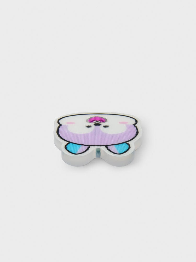 BT21 MANG LENTICULAR 3D MAGNET 2024 SEASON'S GREETINGS, LINE FRIENDS, magnet lenticulaire 3D sur fond blanc
