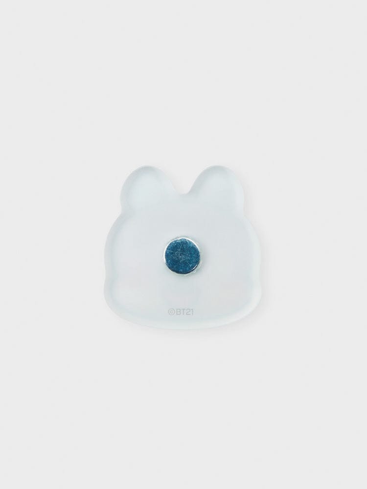 BT21 MANG LENTICULAR 3D MAGNET 2024 SEASON'S GREETINGS LINE FRIENDS : magnet poney danseur masqué, rendu lenticulaire 3D.