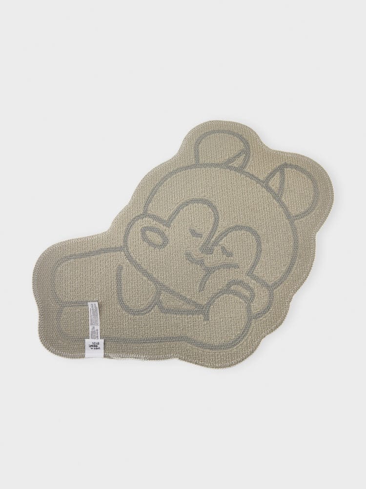 BT21 MANG NON-SLIP SMALL RUG COZY HOME : petit tapis antidérapant officiel LINE FRIENDS, motif MANG kawaii, intérieur cosy.