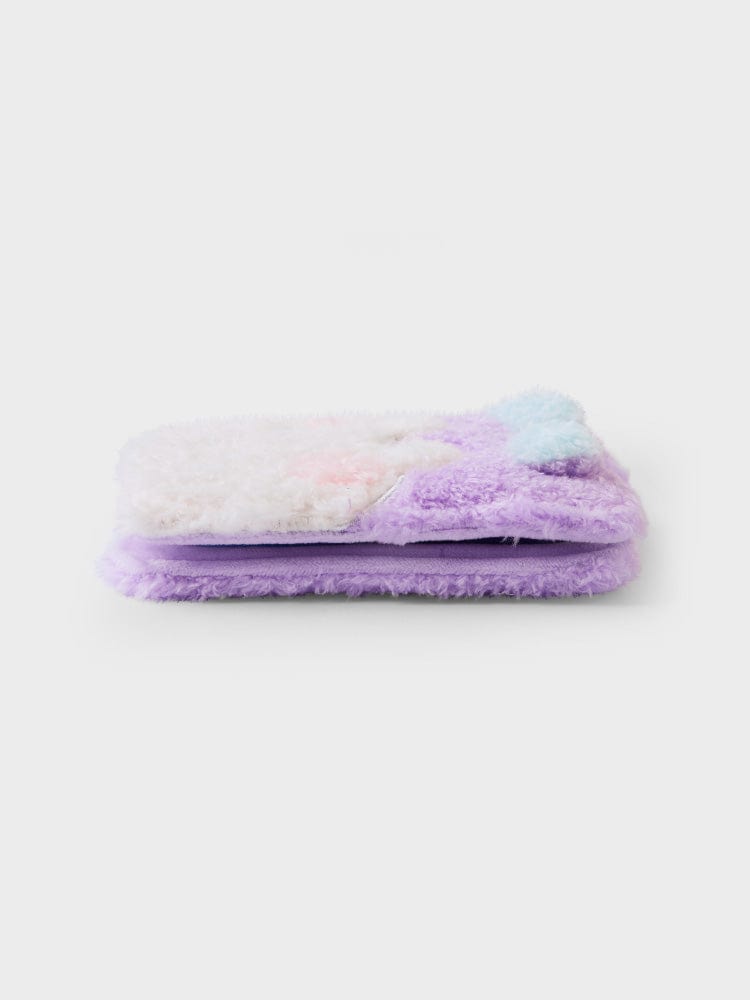 BT21 MANG minini PHOTO BINDER GLITTER EDITION LINE FRIENDS, classeur photo pailleté MANG sur fond clair, style minini